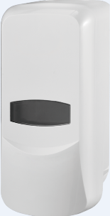 Foam/Liquid Dispenser for Hand Sanitizer & Soap, Manual Push, 1000ml (1/Each)