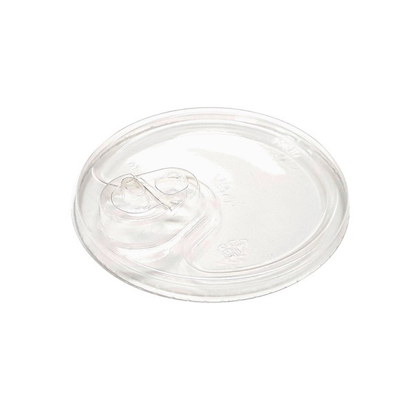 98mm Flat Sippy Lids for 12-24 oz Clear PET Cups (1000/Case)