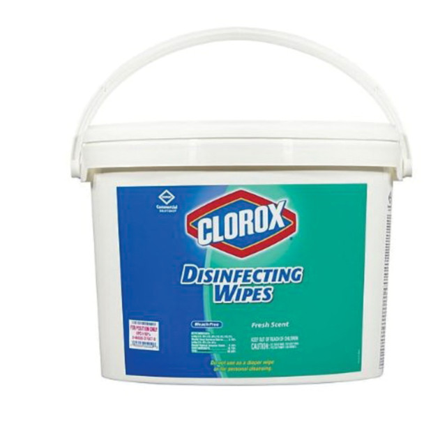 Clorox Disinfecting Wipes Bucket, Fresh Scent (700/Case)