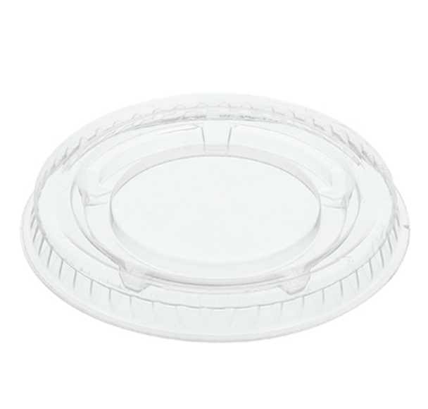 Clear Lids for 1.5, 2, 2.5 oz Clear PP Portion Cups (2500/Case)