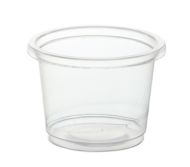 1 oz Clear PP Portion Cup (2500/Case)