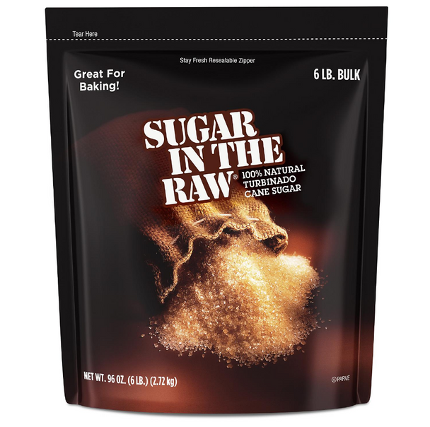 6 lb Sugar in the Raw Bulk Bag (6lb/Case)