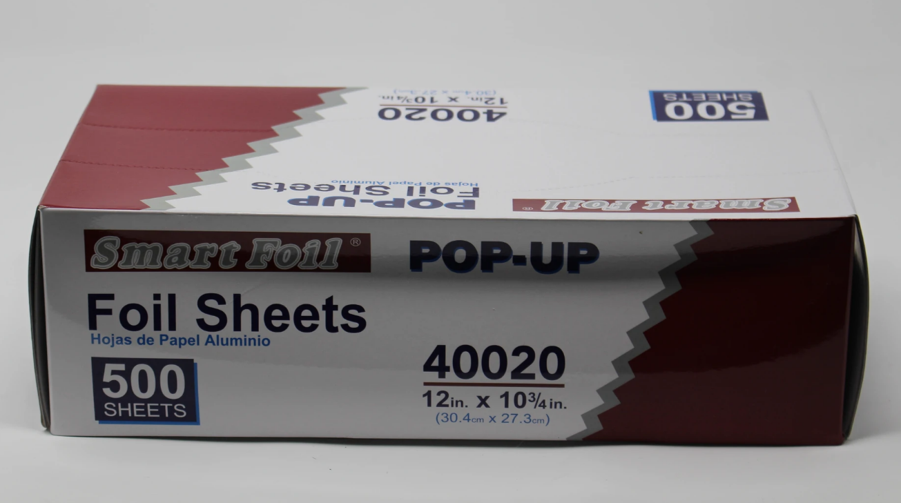 Aluminum Pre Cut Foil Pop up Sheets Premium 12x10-3/4