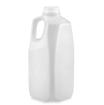 64oz Natural HDPE Dairy Jug | PLA-07608 | Qorpak