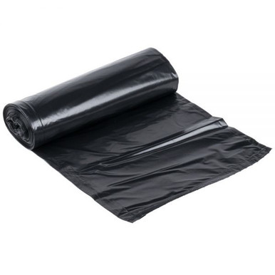 KEVIDKO 33 Gallon Black Premium Eco Trash Can Liners, 1.5 Mil (100/Case)