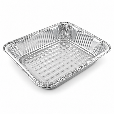 Half Size Deep Heavy Duty Aluminum Foil Steam Table Pan (100/Case)