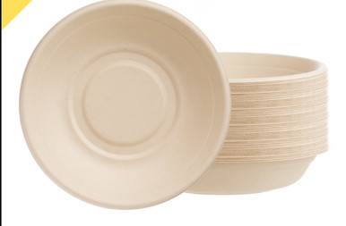 24 oz Round Pulp Fiber Bowls