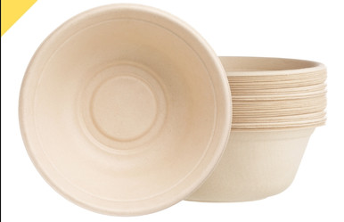 48 oz Round Pulp Fiber Bowls