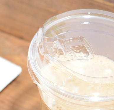 Solex 98mm Dome Strawless Sippy Lids with Seal-Tab for 12–24 oz Clear PET Cups (1,000/Case)