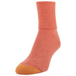 Women's Classic Turn Cuff Socks, 6 Pairs (Sangria, Oatmeal Heather, Bright Coral, Olive Heather, Bark Heather, Espresso)