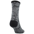 Gold Toe Women's Midi Crew Socks, 3 Pairs (Black Texture, Black Floral, Black)