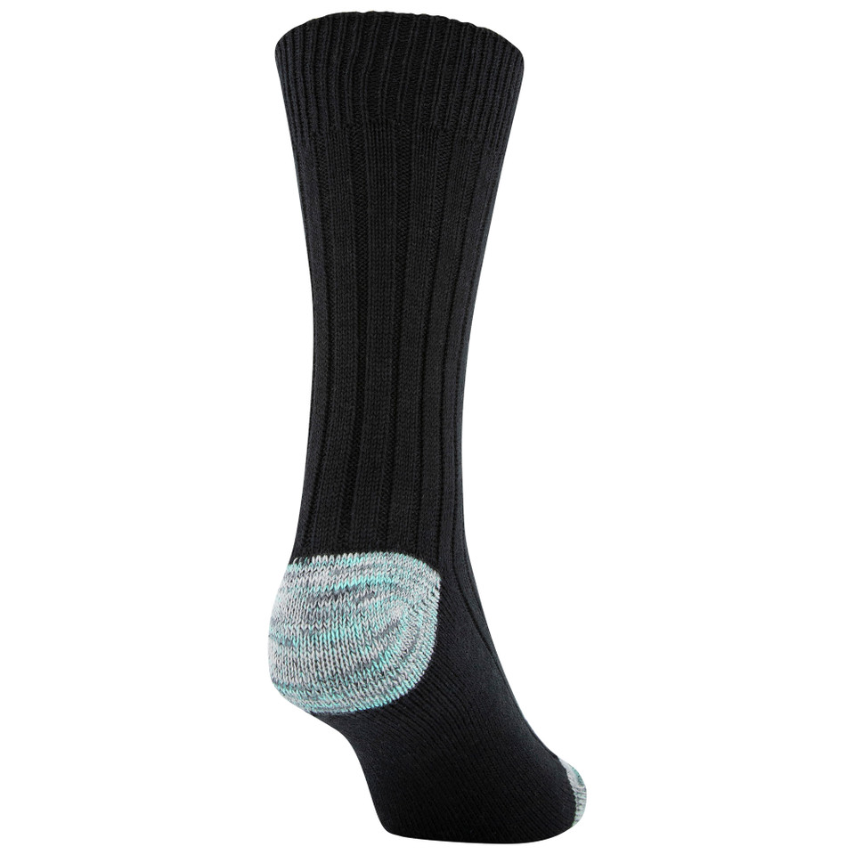 Women's Ribbed Crew Socks, 3 Pairs