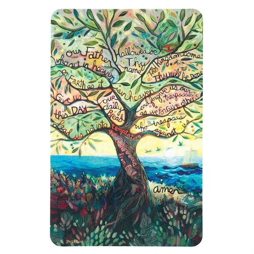 The Lord's Prayer Contemporary Holy Card DI9928