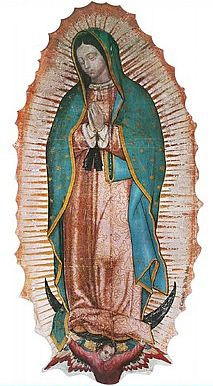 Decal Our Lady of Guadalupe Multiple Uses NWCDEC306A