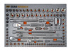 GEARWRENCH 90 PC METRIC/SAE SOCKET SET IN EVA TRAY (83992)