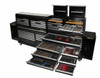 Gearwrench 77666 988 Piece Combination Tool Kit + 28 Inch Chests (x4) + 58 Inch Trolleys (x2) + Side Cabinets (x2)