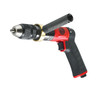 Chicago Pneumatic Pistol Grip Drill, 1/2" / 13mm chuck capacity, Keyless chuck, reversible, 840 rpm, Composite & Lightweight