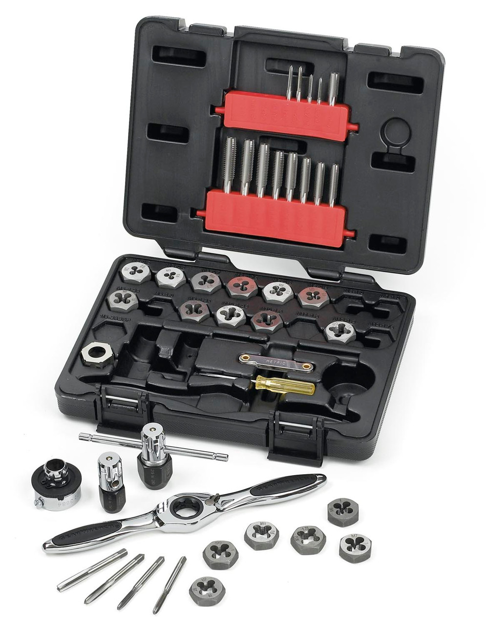 Gearwrench 40 Pc. Metric Ratcheting Tap and Die Set 3886