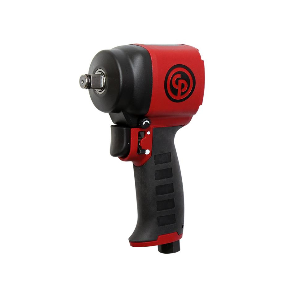 Chicago Pneumatic 1/2" Drv. Impact Wrench, Max. Torque 460ft.lbs/625Nm, Ultra compact & Lightweight, Only 1.0kg