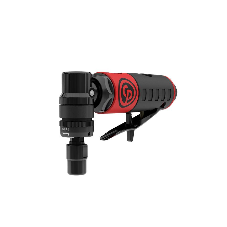 Chicago Pneumatic 90 degree Angle Die Grinder, 1/4" / 6mm collet capacity, 23000 rpm, 250W