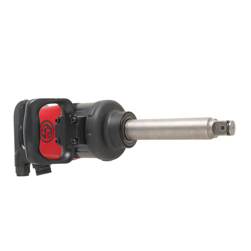 Chicago Pneumatic 1" Drv. 'D' Handle Impact Wrench with 6" Ext Anvil, Max. Torque 1920ft.lbs/2600Nm, High Durability & Lightweight (CP7782-6)