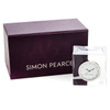 Simon Pearce Woodbury Clock In A Gift Box - Dartmouth Shield