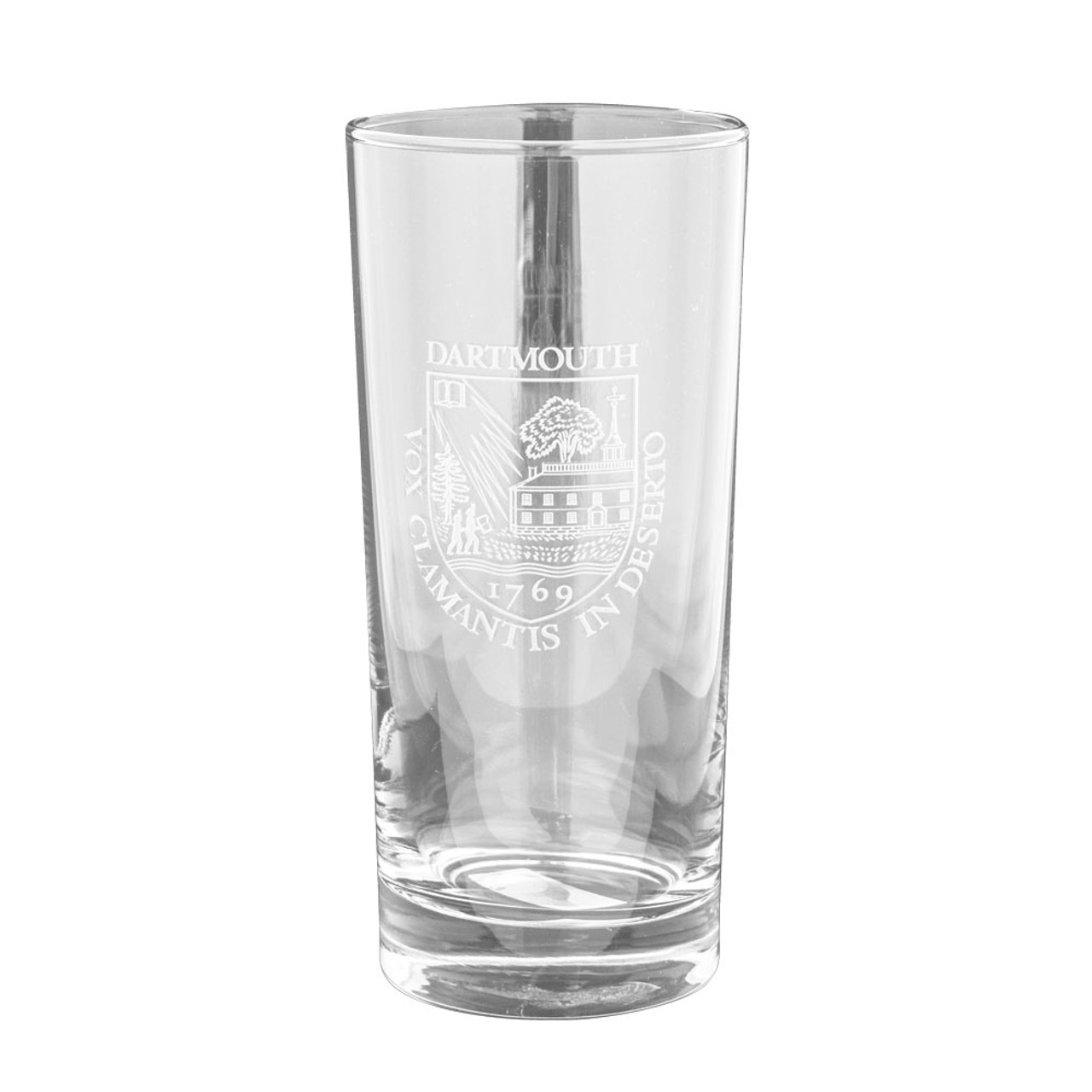 16 oz Pint Pub Glass Etched Dartmouth