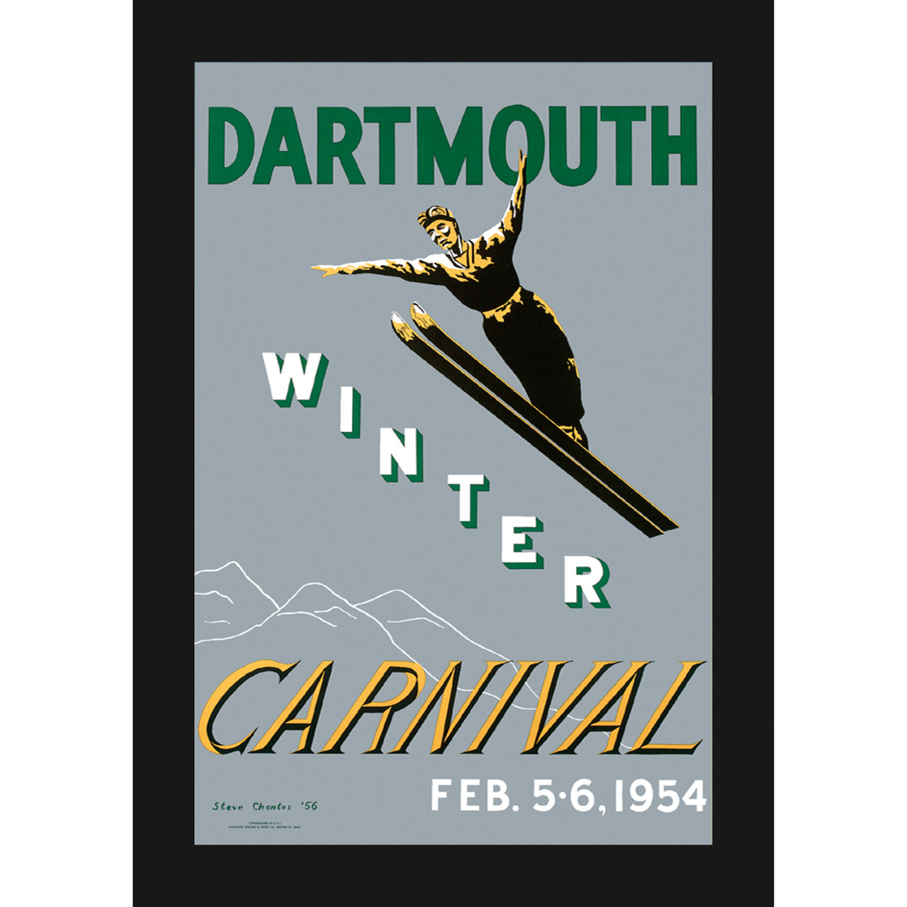 Winter Carnival 1954 Dartmouth Co Op
