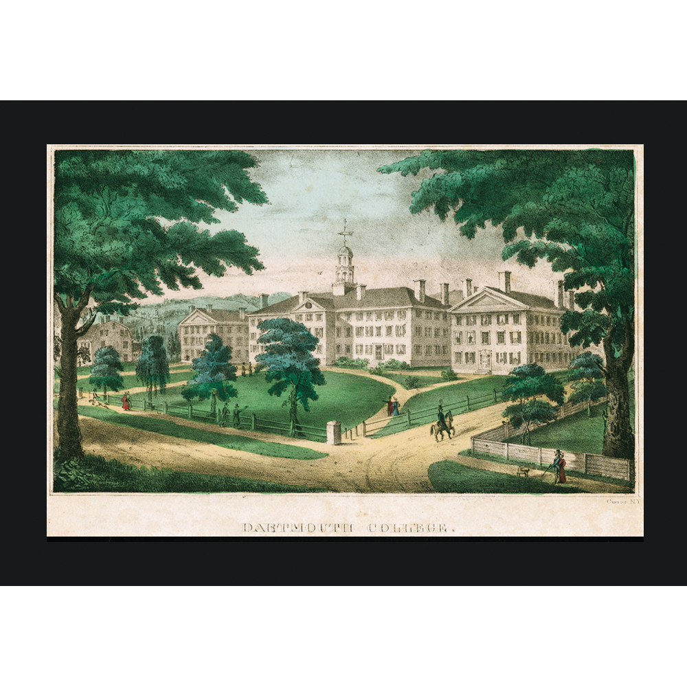 Currier S Dartmouth 1835 Dartmouth Co Op