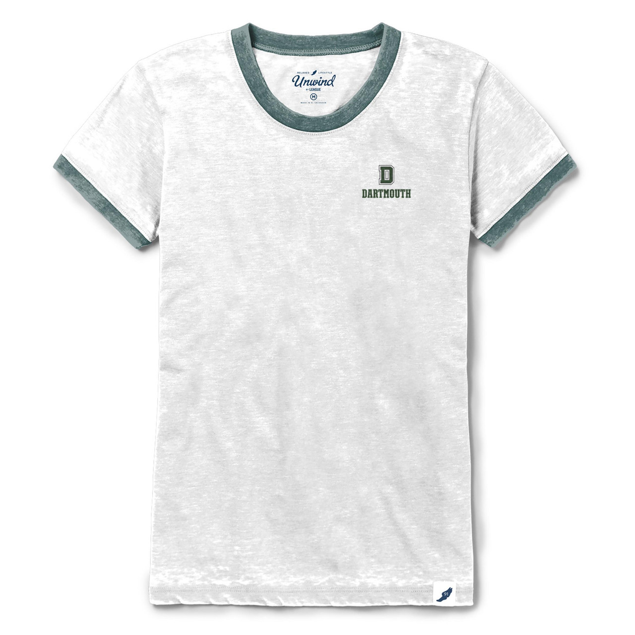Women S Burnout D Ringer Tee Dartmouth Dartmouth Co Op