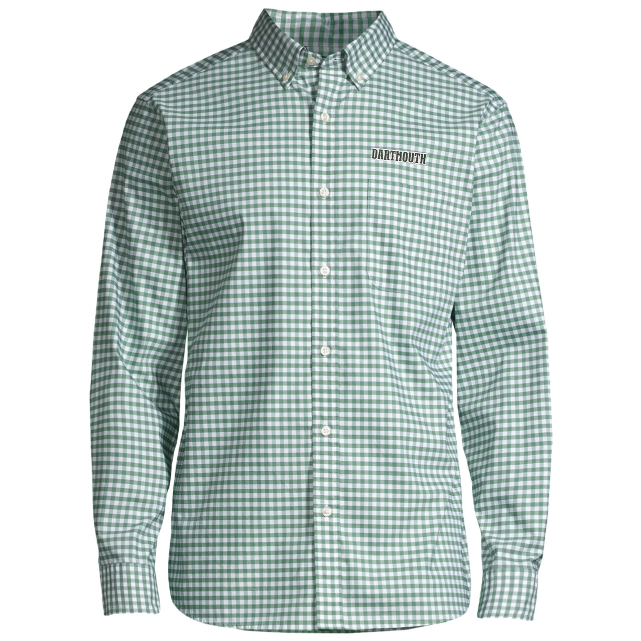 VINEYARD VINES Gingham On-the-Go Long Sleeve Shirt Dartmouth