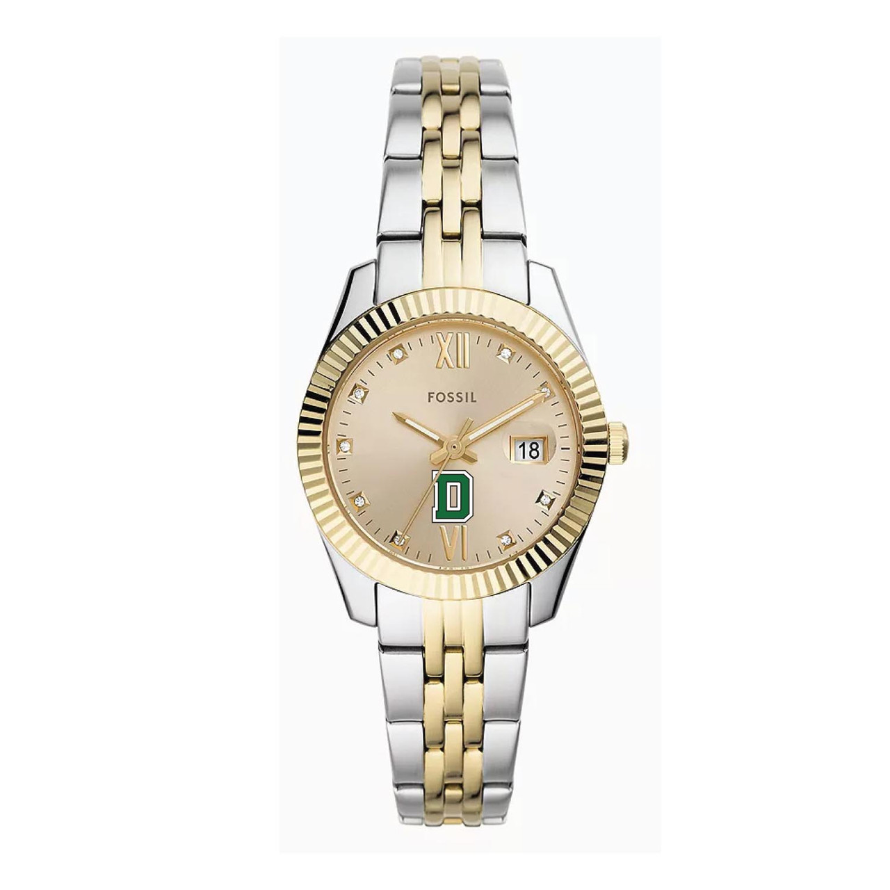 Gold Fossil Fossil Uhr Damen Fossil Scarlette Fossil Watch Women's