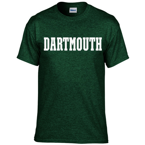 Adult Dartmouth T-shirt Blockword Short Sleeve