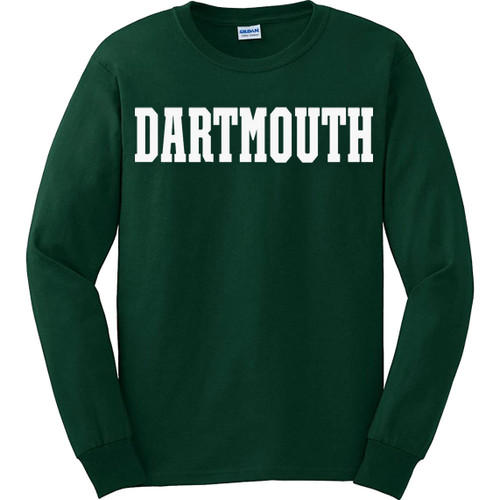 Adult Dartmouth Long Sleeve Blockword Tee