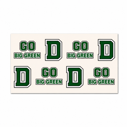 Game Day Tattoos (40/pack) Dartmouth