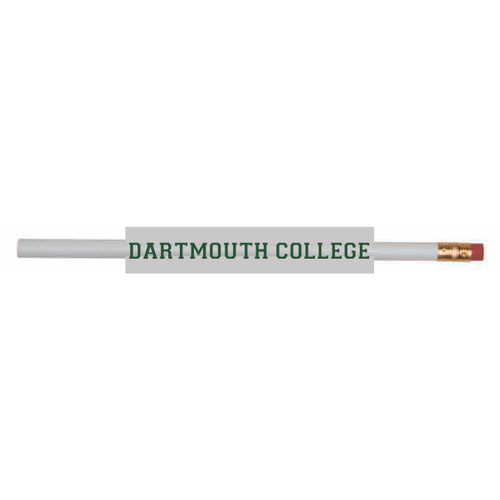 White Dartmouth Pencil