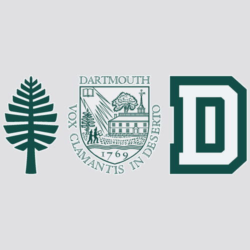 3-Pack Set of Decals - EXTERIOR Dartmouth