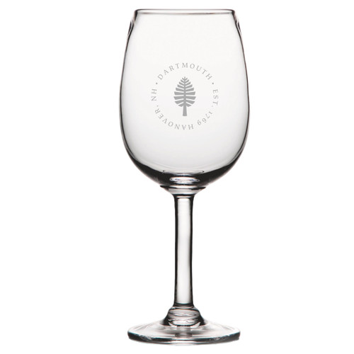 Simon Pearce Woodstock Red Wine Glass - Circle Lone Pine Dartmouth