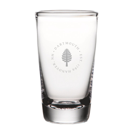 Simon Pearce Ascutney Pint Glass - Circle Lone Pine Dartmouth