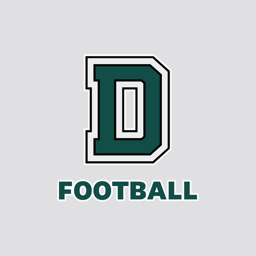 Football D Exterior Decal Dartmouth