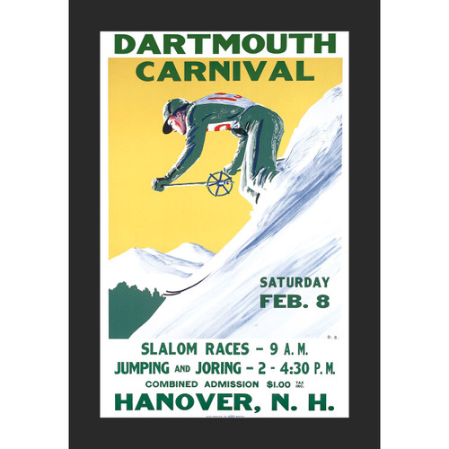 Winter Carnival 1936 Ski Dartmouth