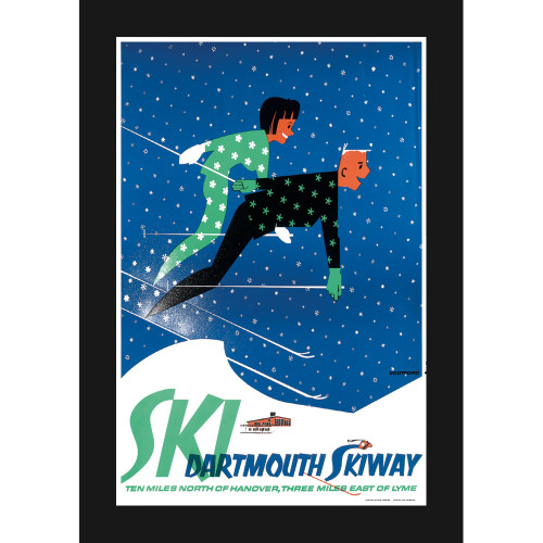 Ski The Skiway Poster Dartmouth