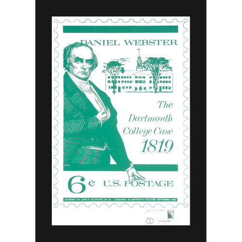Daniel Webster Stamp Dartmouth College