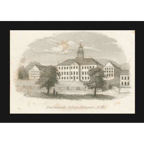 View of the College 1842 Dartmouth
