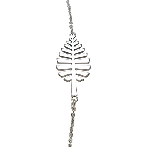 Bracelet Sterling Silver Dartmouth Lone Pine Pendant
