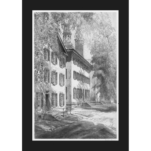 Dartmouth Row Etching
