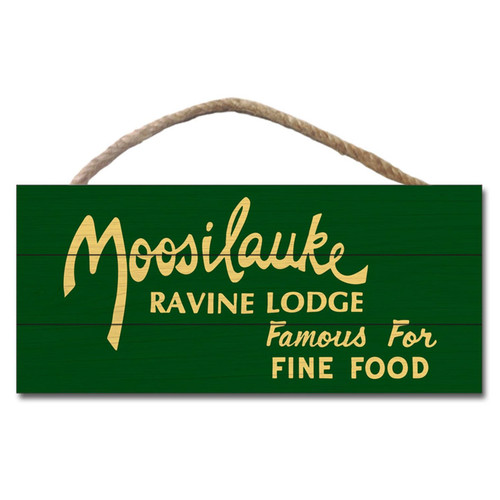 Moosilauke Famous Food Dartmouth Hanging Sign