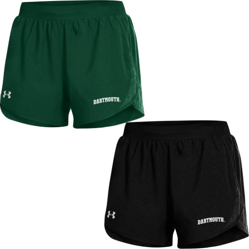 UNDER ARMOUR Women's Fly By Dartmouth Run Short 2.0