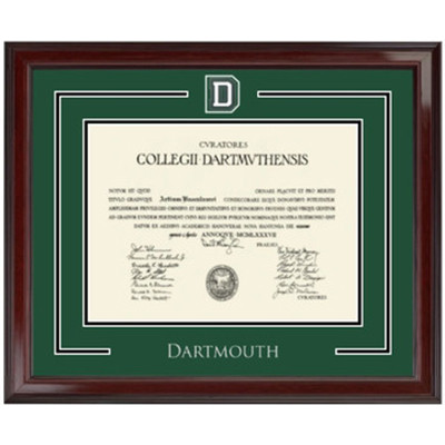 Diploma Frame Spirit D Medallion Encore - Dartmouth