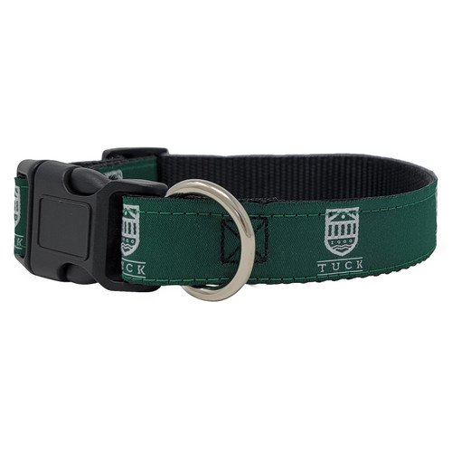 Tuck Shield Dog Green Collar